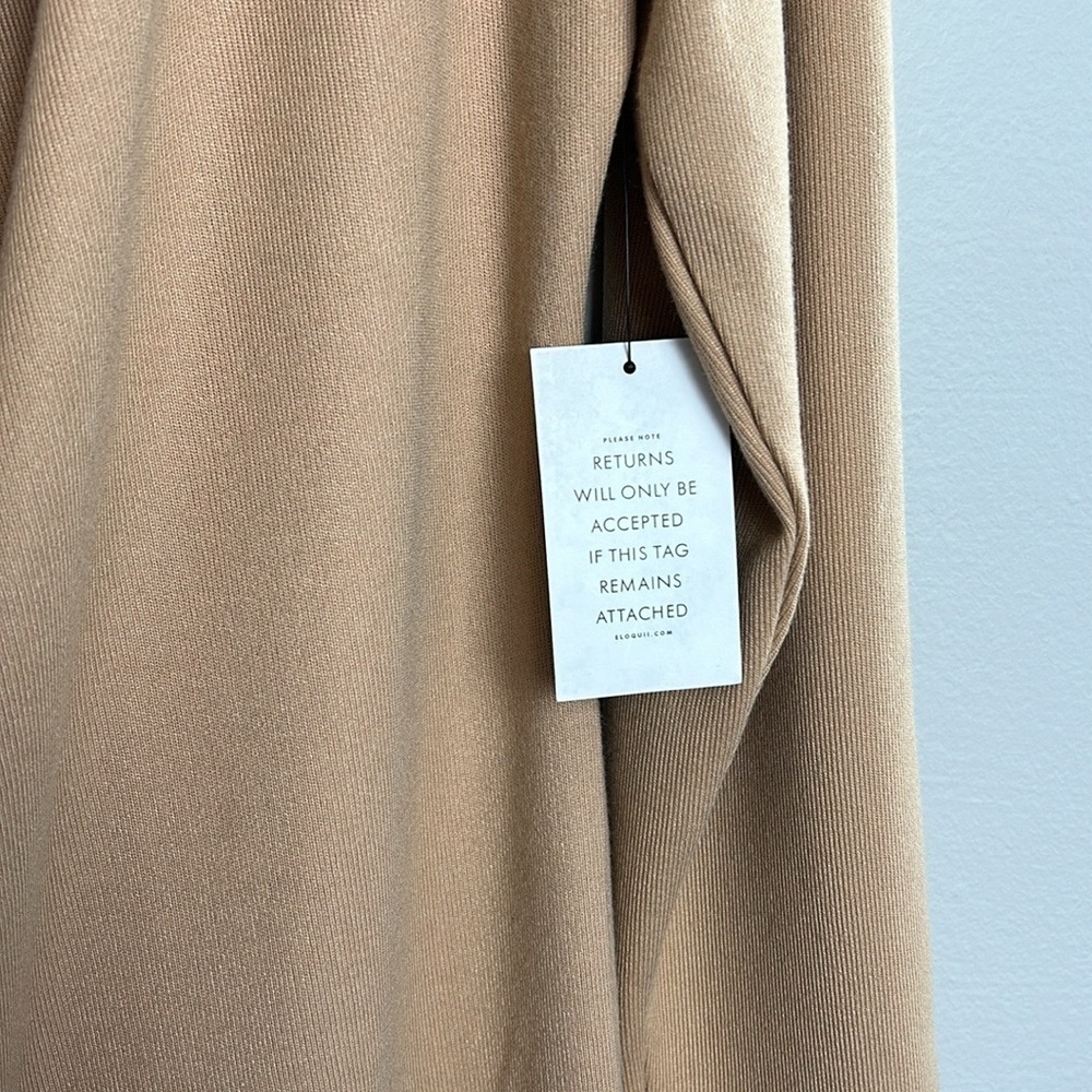 Eloquii Cowl Neck Dress 16 Comfort Casual Career Long Sleeve Elegant Simple Plus - Picture 9 of 12